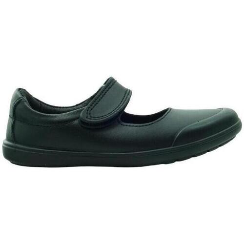 Zapatos Niña Zapatillas bajas Escoolers ZAPATO COLEGIAL MERCEDITA INFANTIL  E6-4 Negro