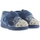Zapatos Niños Pantuflas para bebé Victoria Baby Shoes 05119 - Jeans Azul