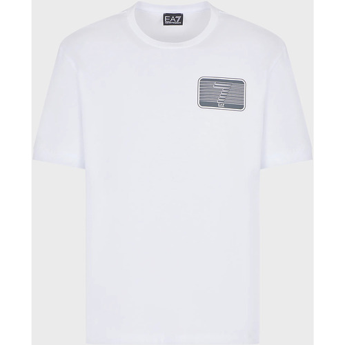 textil Hombre Camisetas manga corta Emporio Armani  Blanco