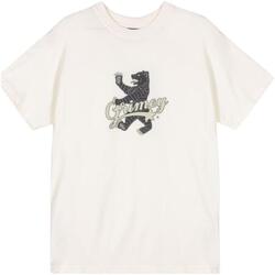 textil Hombre Camisetas manga corta Grimey GA686 WHT FW23 Blanco