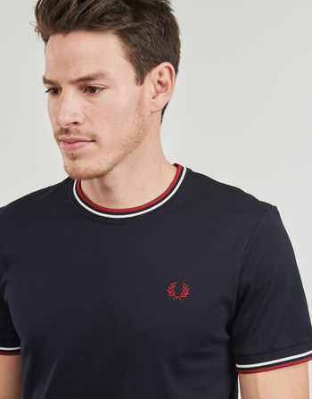 Fred Perry TWIN TIPPED T-SHIRT Marino