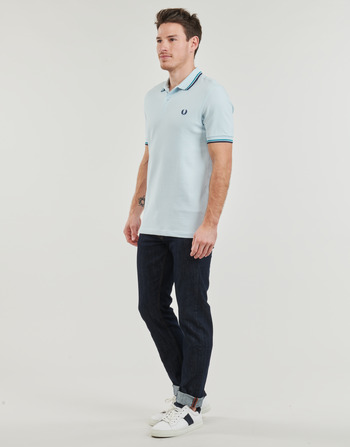 Fred Perry TWIN TIPPED FRED PERRY SHIRT Azul / Marino