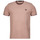 textil Hombre Camisetas manga corta Fred Perry TWIN TIPPED T-SHIRT Rosa / Negro