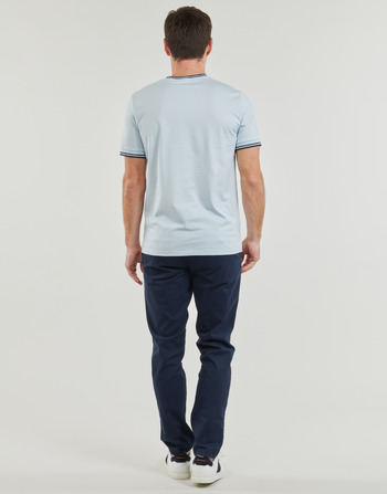 Fred Perry TWIN TIPPED T-SHIRT Azul / Marino