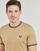 textil Hombre Camisetas manga corta Fred Perry TWIN TIPPED T-SHIRT Beige / Negro