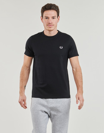 Fred Perry RINGER T-SHIRT Negro