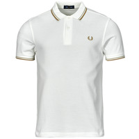 textil Hombre Polos manga corta Fred Perry TWIN TIPPED FRED PERRY SHIRT Blanco / Beige