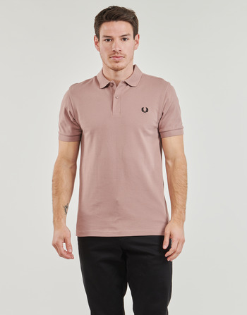 Fred Perry PLAIN FRED PERRY SHIRT Rosa / Negro