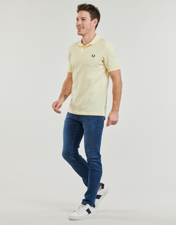 Fred Perry PLAIN FRED PERRY SHIRT Amarillo / Marino