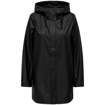 textil Mujer Abrigos Only New Ellen Raincoat - Black Negro