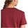 textil Mujer Camisas adidas Originals W Logo Tee Burdeo