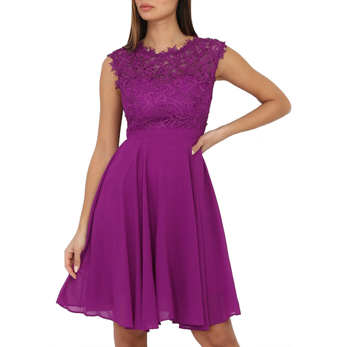 textil Mujer Vestidos La Modeuse 32648_P74130 Violeta