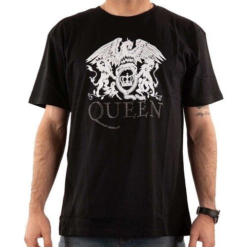 textil Camisetas manga larga Queen Diamante Negro