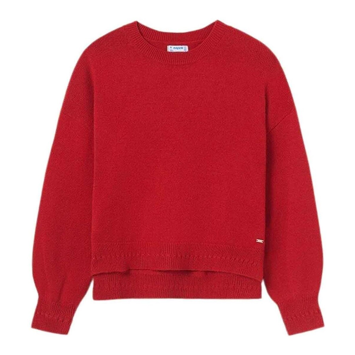 textil Niña Jerséis Mayoral Jersey tricot basico Rojo