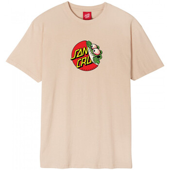 textil Hombre Tops y Camisetas Santa Cruz Beware dot front t-shirt Beige