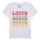 textil Niña Camisetas manga corta Levi's ORGANIC RETRO LEVIS SS TEE Multicolor / Blanco