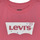 textil Niña Camisetas manga corta Levi's MULTI DAISY BATWING TEE Rosa / Blanco