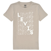 textil Niño Camisetas manga corta Levi's LEVI'S LOUD TEE Beige