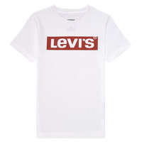 textil Niño Camisetas manga corta Levi's SHORT SLEEVE GRAPHIC TEE SHIRT Blanco