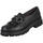 Zapatos Mujer Mocasín Pitillos MD5364 Negro