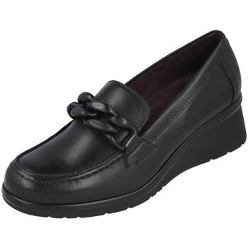 Zapatos Mujer Mocasín Pitillos MD5320 Negro