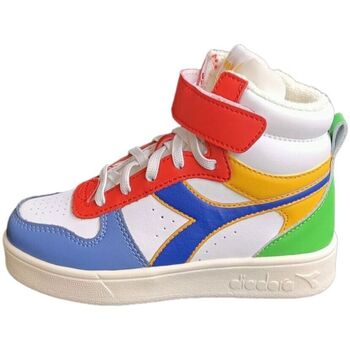 Zapatos Niños Deportivas Moda Diadora 501.178316 - MAGIC BASKET MID PS Multicolor
