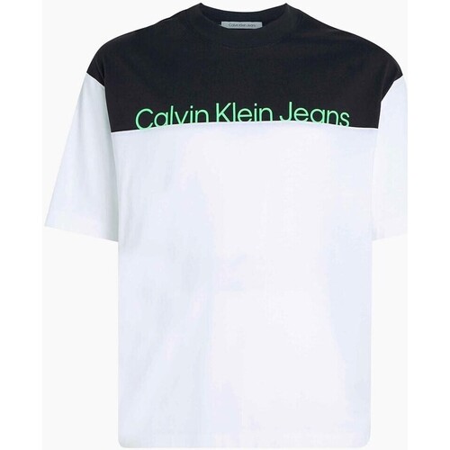 textil Hombre Camisetas manga corta Ck Jeans CAMISETA-CALVIN KLEIN-J30J324010YAF Multicolor