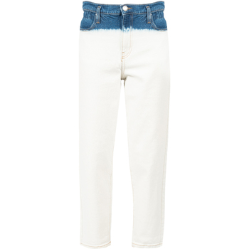 textil Mujer Pantalones con 5 bolsillos Pinko 1J10LM Y652 | Flexi  Maddie 7 Mom Fit Blanco