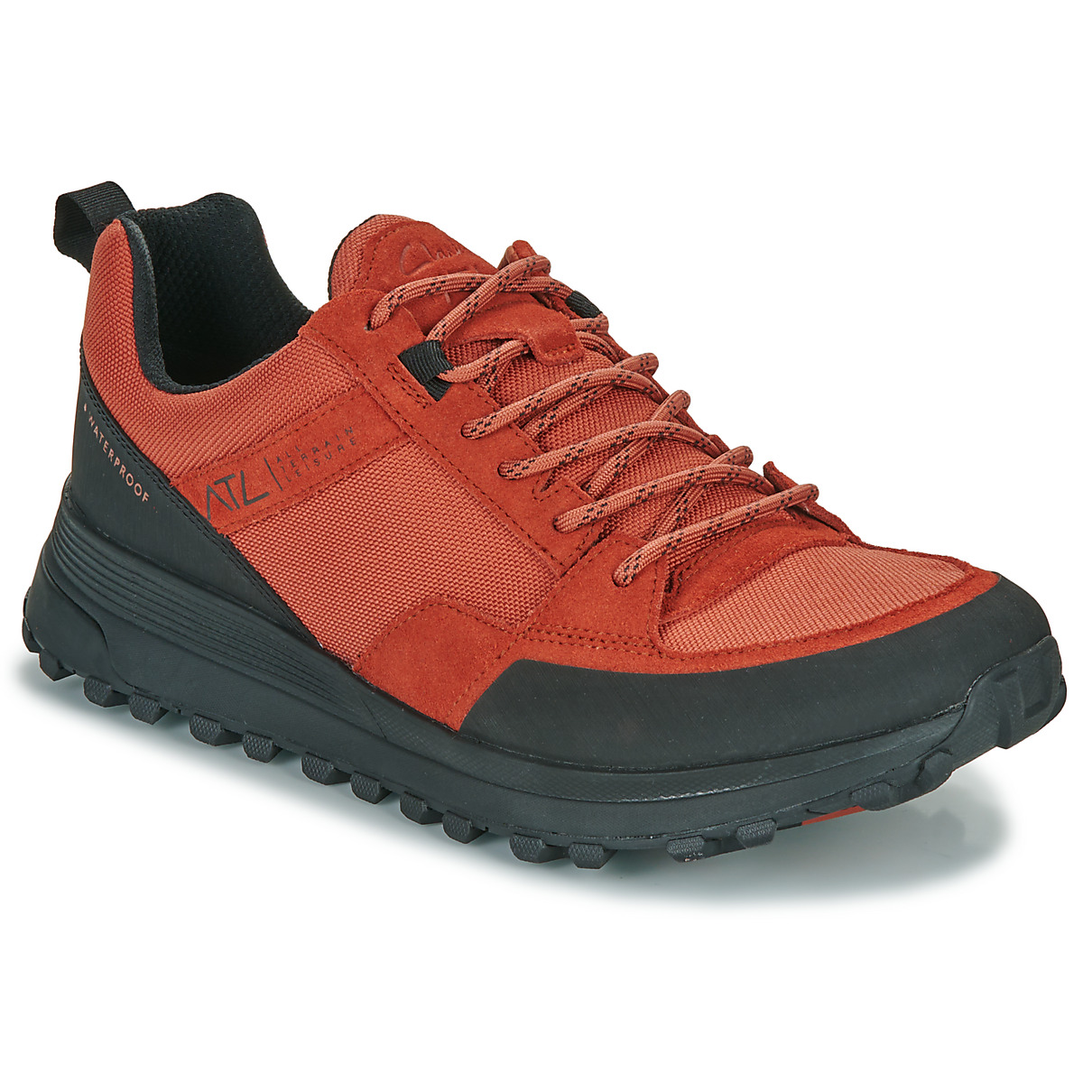 Zapatos Hombre Running / trail Clarks ATL TREK LO WP Rojo / Negro