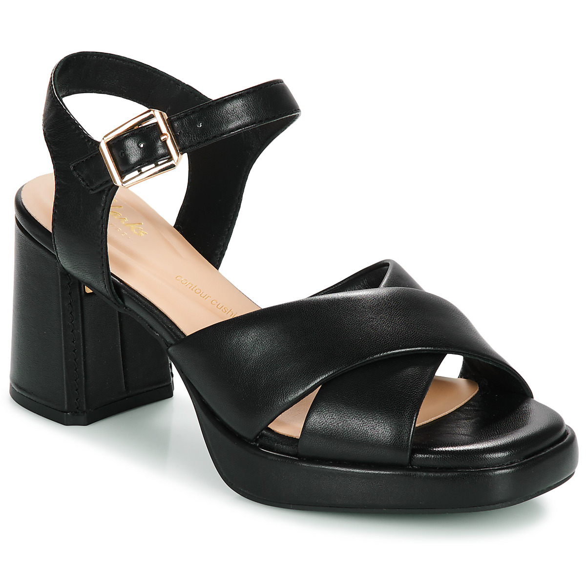 Zapatos Mujer Sandalias Clarks RITZY 75 RAE Negro