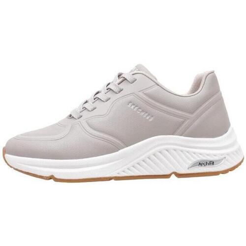 Zapatos Mujer Zapatillas bajas Skechers ARCH FIT S-MILES - MILE MAKERS Beige
