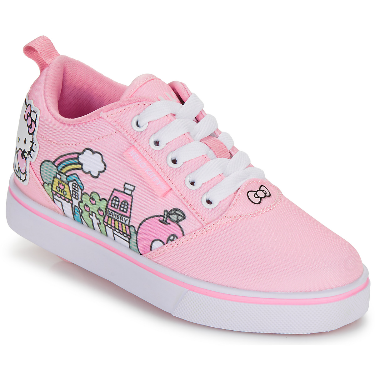 Zapatos Niña Zapatos con ruedas Heelys PRO 20 HELLO KITTY Rosa / Multicolor