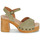Zapatos Mujer Sandalias MTNG 53903 Kaki