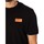 textil Hombre Camisetas manga corta Emporio Armani EA7 Camiseta De Jersey Con Gráfico En La Espalda Negro