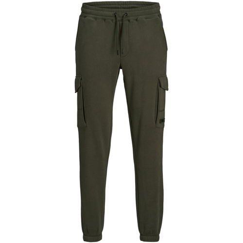 textil Hombre Pantalones Jack & Jones 12195583 JJIGORDON JJCLASSIC SWEAT PANT VG NOOS FOREST NIGHT Verde