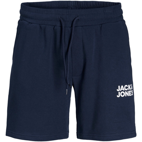 textil Hombre Shorts / Bermudas Jack & Jones 12228920 JPSTNEWSOFT SWEAT SHORTS BEX SN NAVY BLAZER Azul