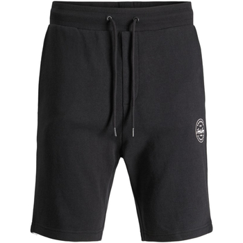 textil Hombre Shorts / Bermudas Jack & Jones 12228647 JPSTSHARK SWEAT SHORTS AT SN BLACK Negro