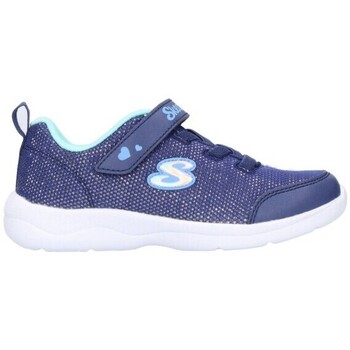Zapatos Niña Deportivas Moda Skechers 302885N BLTQ Niña Azul Azul