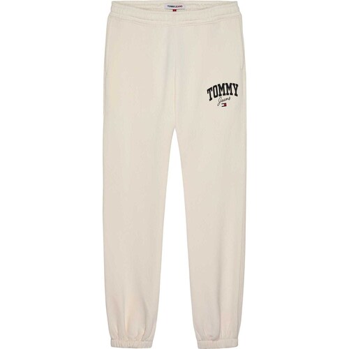 textil Mujer Pantalones Tommy Jeans Tjw Rlx New Varsity Blanco