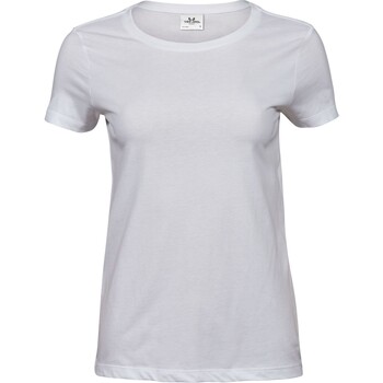 textil Mujer Camisetas manga larga Tee Jays TJ5001 Blanco