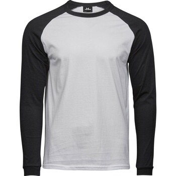 textil Hombre Camisetas manga larga Tee Jays TJ5072 Negro