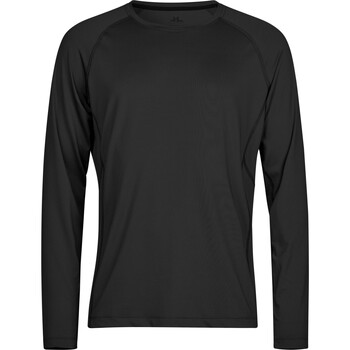 textil Hombre Camisetas manga larga Tee Jays TJ7022 Negro