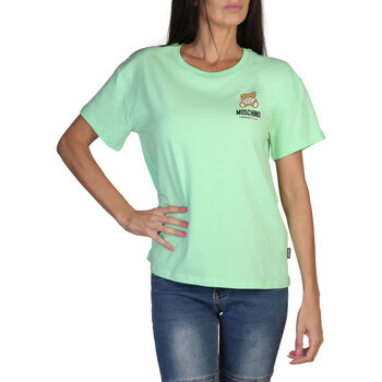 textil Mujer Tops y Camisetas Moschino A0784 4410 A0449 Green Verde