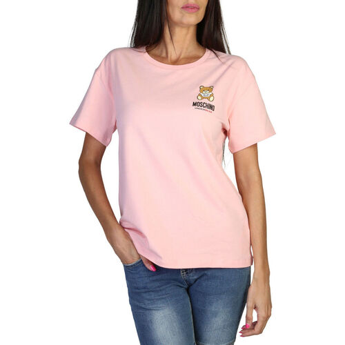 textil Mujer Tops y Camisetas Moschino A0784 4410 A0227 Pink Rosa