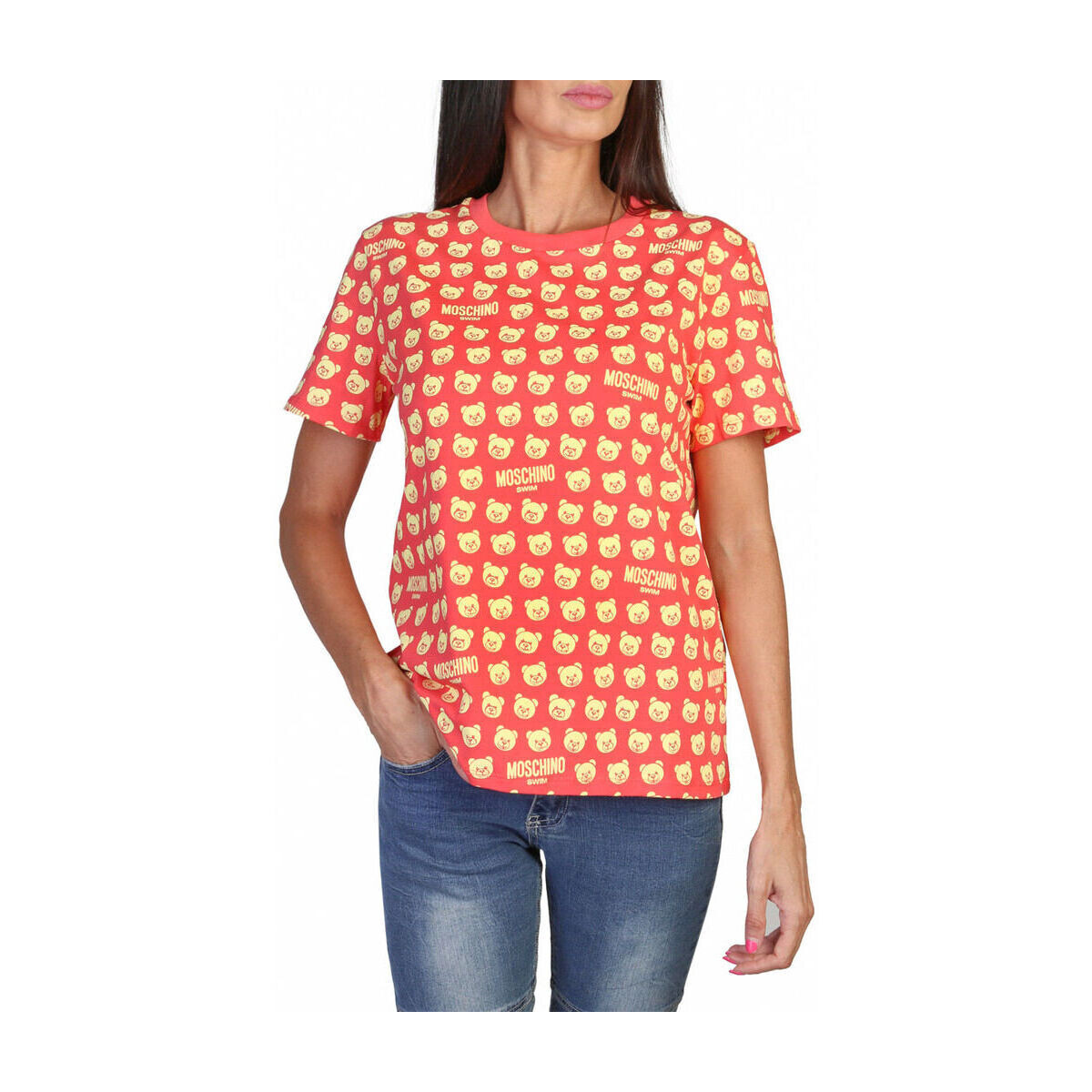 textil Mujer Tops y Camisetas Moschino - A0707-9420 Rosa
