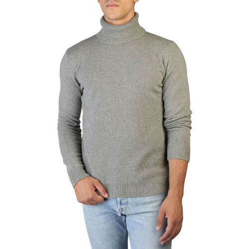 textil Hombre Jerséis 100% Cashmere Jersey roll neck Gris
