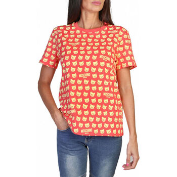 textil Mujer Camisetas manga corta Moschino - A0707-9420 Rosa