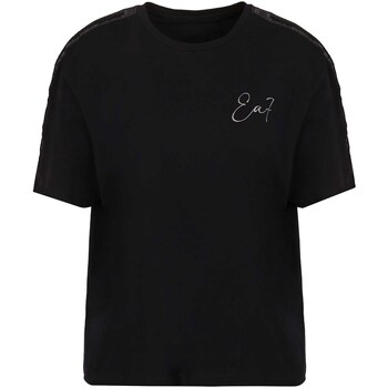 textil Mujer Tops y Camisetas Emporio Armani EA7 T-Shirt Negro