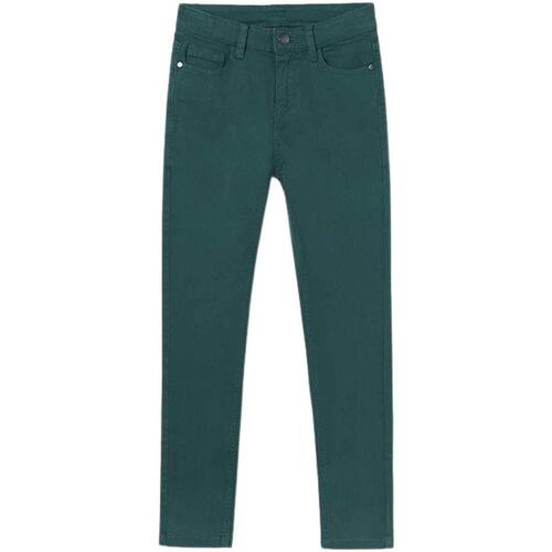 textil Niño Pantalones Mayoral Pantalon 5b slim fit basico Verde