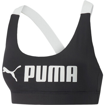 textil Mujer Sujetador deportivo  Puma Mid Impact  Fit Negro